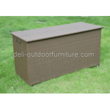 Aluminum Multi Functional Rattan Outdoor Storage Box